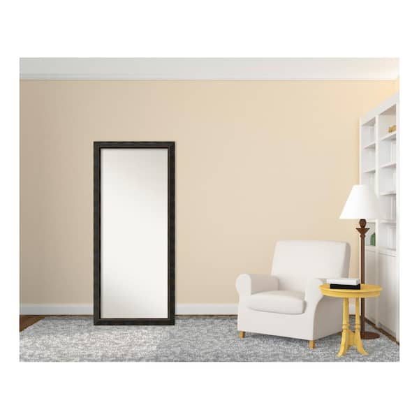 Amanti Art Oversized Espresso Bronze Wood Classic Mirror (64.5 in. H X 28.5 in. W)