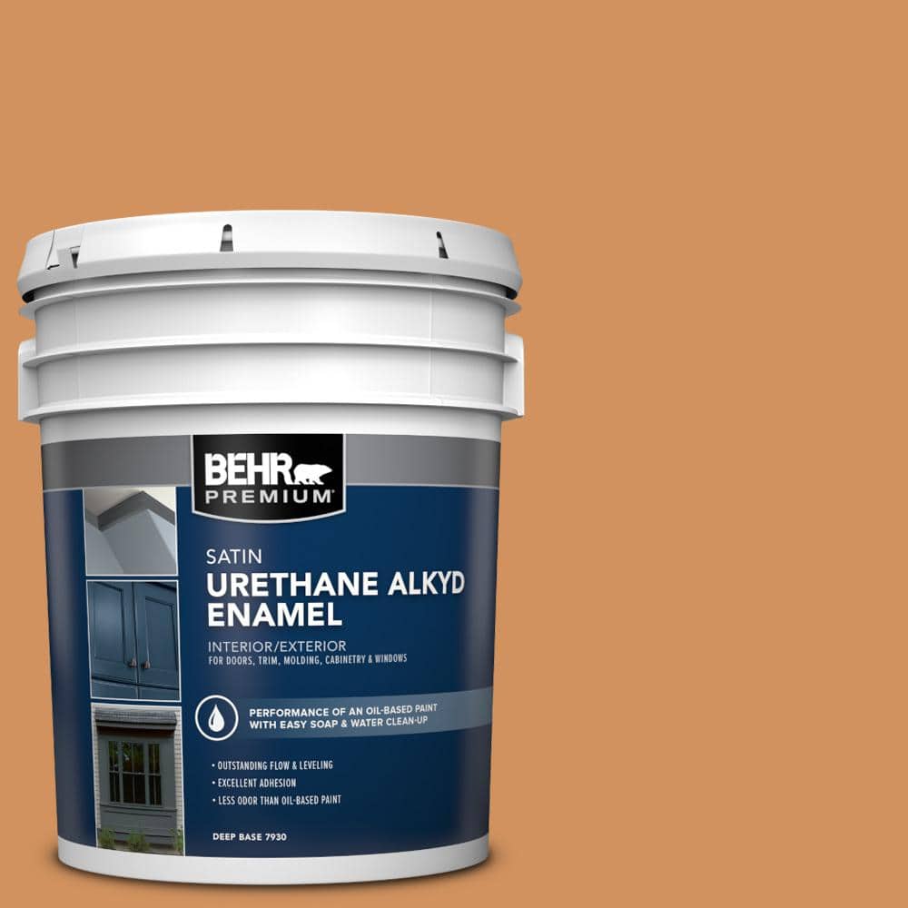 5 gal. #BIC-15 Golden Poppy Urethane Alkyd Satin Enamel Interior/Exterior Paint price history on PriceWatchPro