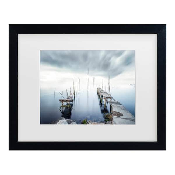 Trademark Fine Art Nuno Araujo Crossing of The Future Matted Framed Photography Wall Art 13 in. x 16 in