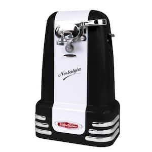 Electric Retro Can Opener, Black