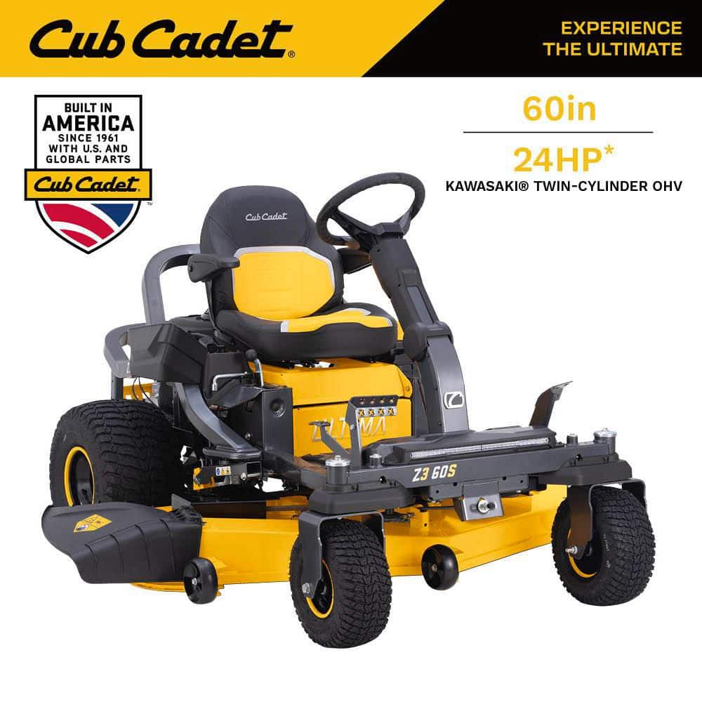 Reviews for Cub Cadet Ultima Z3 60S in. Fab Deck 23HP V-Twin