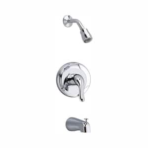 Colony Soft 1-Handle Tub and Shower Faucet Trim Kit in Polished Chrome (Valve Sold Separately)