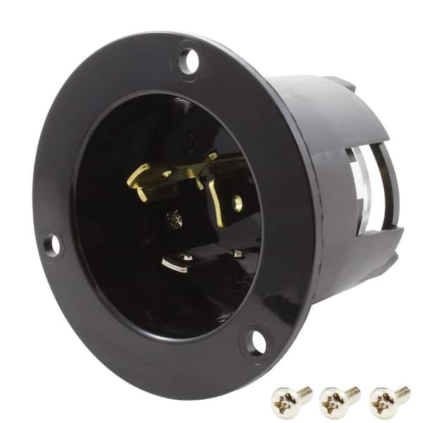 20A 125-Volt L5-20P Power Input Inlet UL and C-UL Listed