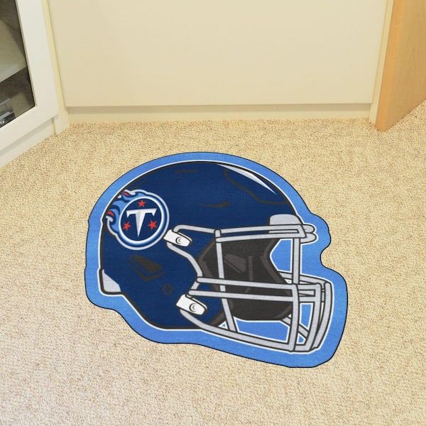 FANMATS NFL Tennessee Titans Navy 2 ft. x 2 ft. Round Area Rug 17978 - The  Home Depot