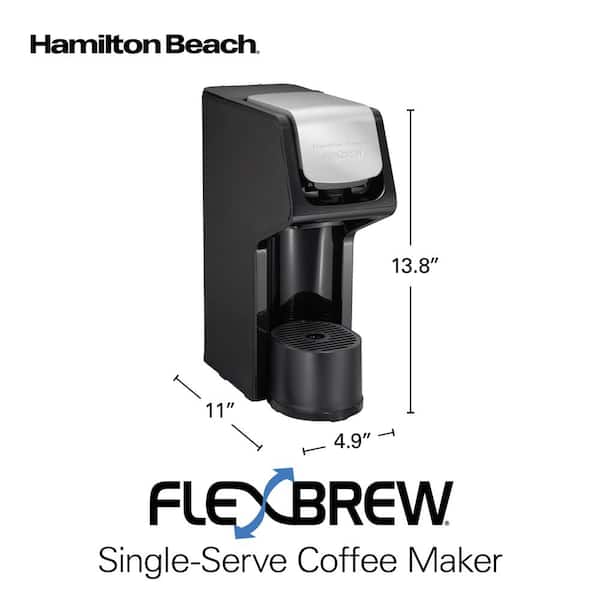 Hamilton Beach Black FlexBrew Plus Single Serve Coffee Maker - Bed Bath &  Beyond - 9941252