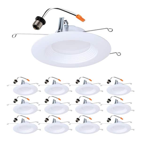 HALO LTE 5/6 in. Integrated LED Recessed Trim, 600lm, 90 CRI
