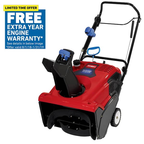 Toro Power Clear 721 QZE 21 in. 212cc Single-Stage Gas Snow Blower