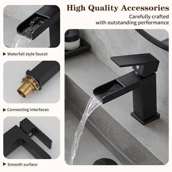 BWE Waterfall store Bathroom Faucet