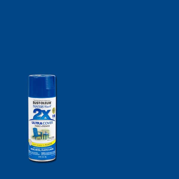 Rust-Oleum Painter's Touch 2X 12 oz. Gloss Brilliant Blue General Purpose Spray Paint