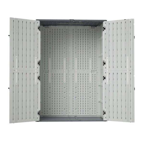 52 in. W x 30 in. D x 74 in. H Outdoor Storage Cabinet, Rust Proof