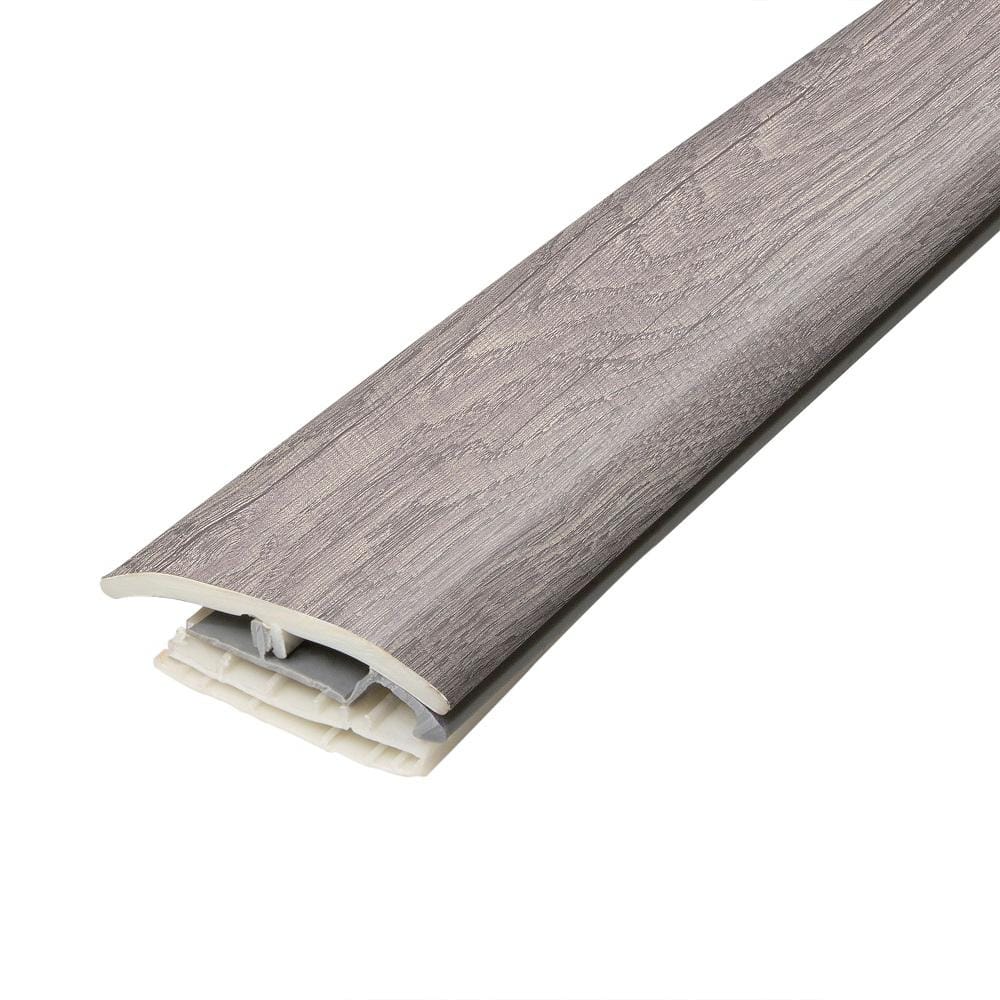 PERFORMANCE ACCESSORIES - Ash 0.31 in. T x 2 in. W x 78.7 in. L Vinyl 4-in-1 Molding