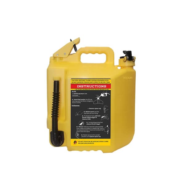 Type S Fuel Tank 20L Diesel AC573 Auto ShutOff Diesel Can (Yellow) –