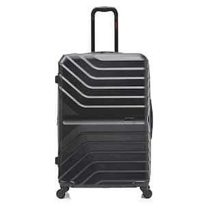 Aurum Light-Weight 28 in. Black Hardside Spinner Luggage Roller Suitcase