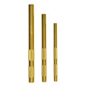 Brass Drift Punch Set (3-Piece)