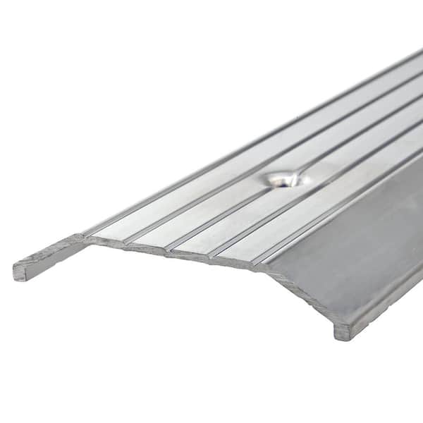 Frost King 3 in. x 36 in. Silver Fluted Top Saddle Threshold
