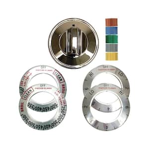 Electric Replacement Knob in Chrome (1-Pack)