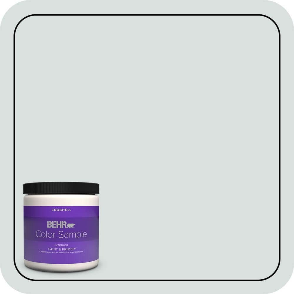 8 oz. #MQ3-50 River Veil Eggshell Enamel Interior Paint & Primer Color Sample price history on PriceWatchPro