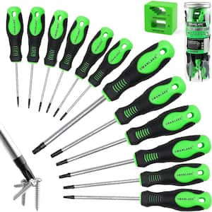 Magnetic Torx Screwdriver Set - T5 to T40 Star Screwdriver (13 Pieces)