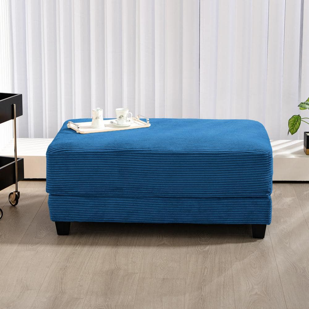 Navy Corduroy Ottoman for Sectional Sofa price history on PriceWatchPro