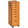 Adeptus Pine Mobile Storage Roll Cart 76156 - The Home Depot