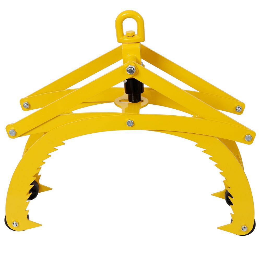 3300 lbs. 360° Swivel Automatic Grip and Release Log Tongs with 4