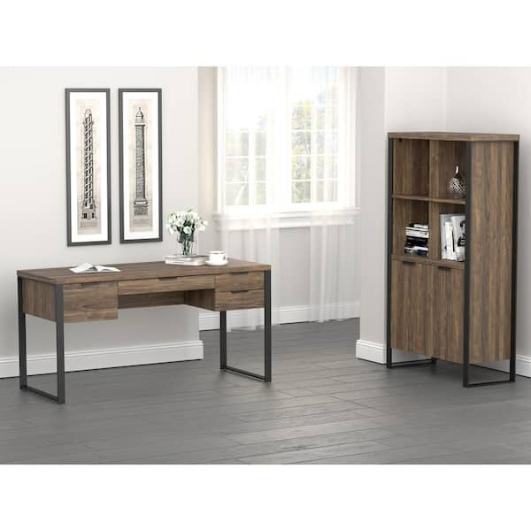 Coaster Home Furnishings Pattinson 60 in. Rectangular Aged Walnut