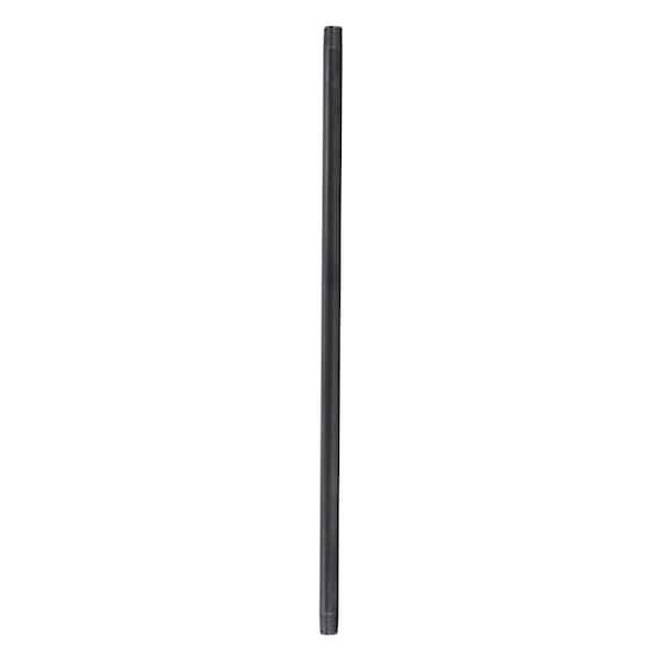STZ 3/4 in. x 4 ft. Black Steel Sch. 40 Cut Pipe