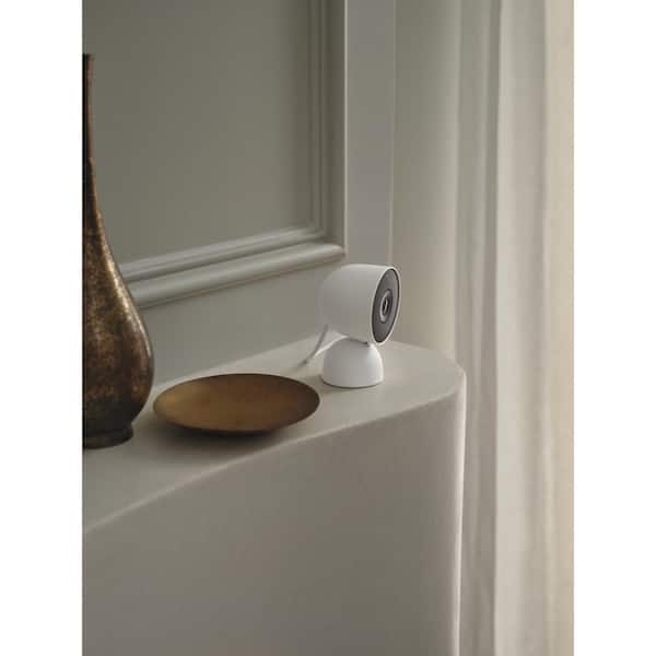 Google Nest Indoor Smart Security Camera (Wired, 3rd Gen) - Snow