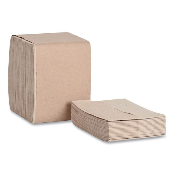 TORK Xpressnap Fit Interfold Dispenser Napkins, 1-Ply, 6.5 in. x 8.39 in., Natural, 240/Pack, 36 Packs/Carton