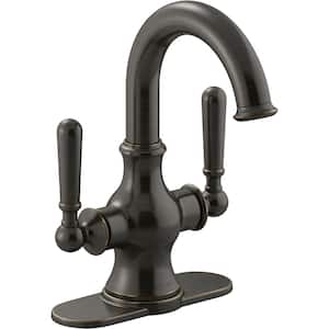 Capilano Monoblock 2-Handle Single Hole 4 in. Centerset Bathroom Faucet in Oil-Rubbed Bronze