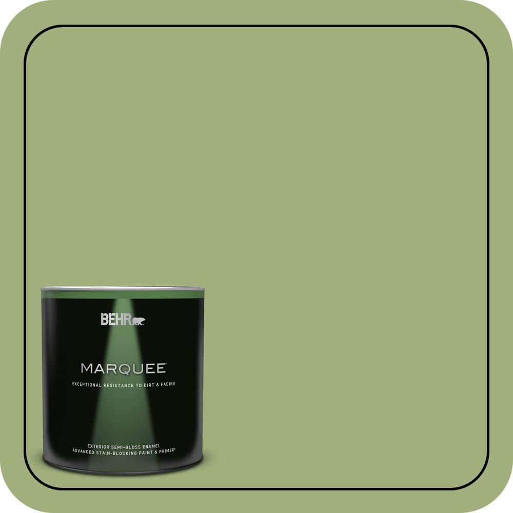 1 qt. #M360-5 Fresh Guacamole Semi-Gloss Enamel Exterior Paint & Primer price history on PriceWatchPro