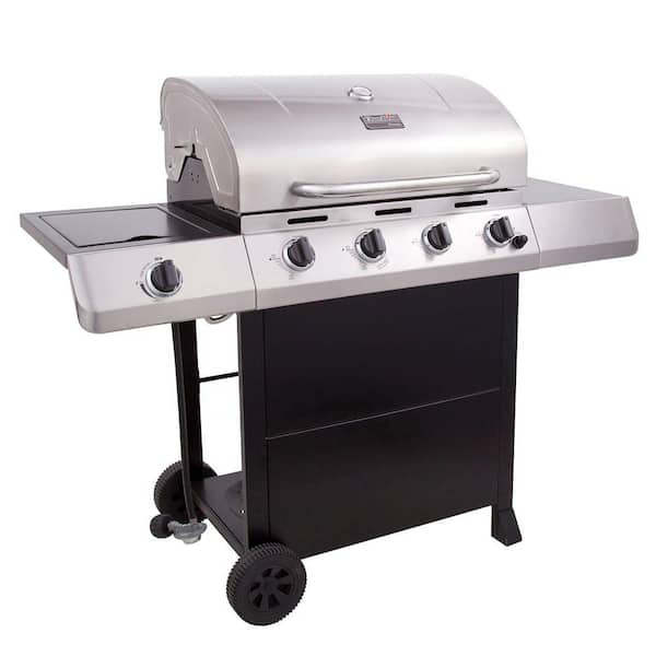Char-Broil Classic 4-Burner Stainless Steel Propane Gas Grill