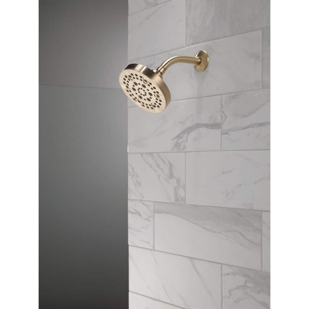 Champagne Bronze 6" Wall Mounted Multi-Function Shower Head