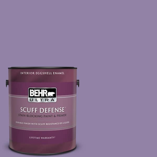 BEHR ULTRA 1 gal. #650D-5 Fabulous Grape Extra Durable Eggshell Enamel Interior Paint & Primer