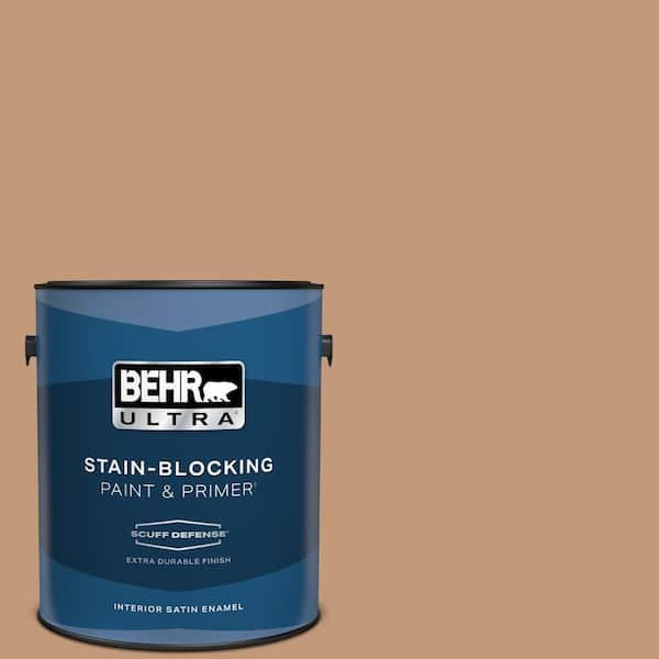 BEHR ULTRA 1 gal. Home Decorators Collection #HDC-AC-02 Copper Moon Extra Durable Satin Enamel Interior Paint & Primer