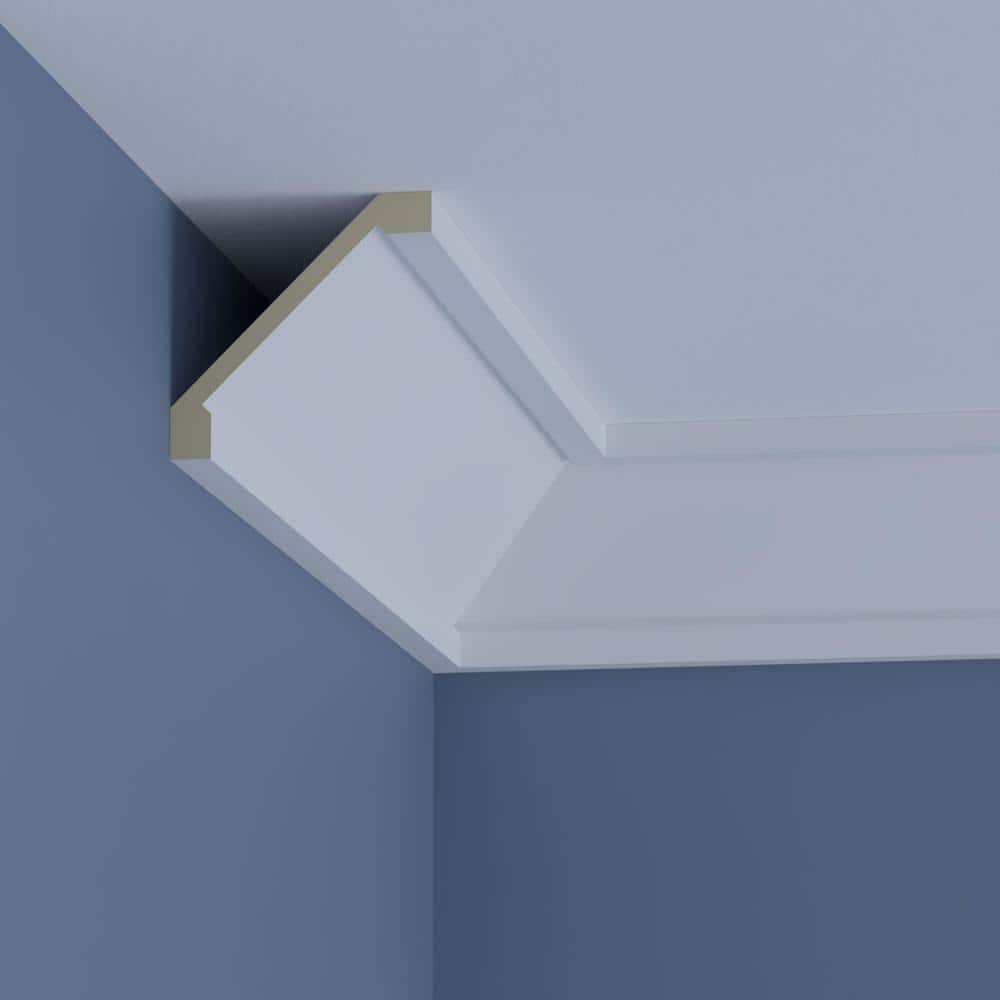Darcy 94.5" Unfinished Polyurethane Crown Moulding