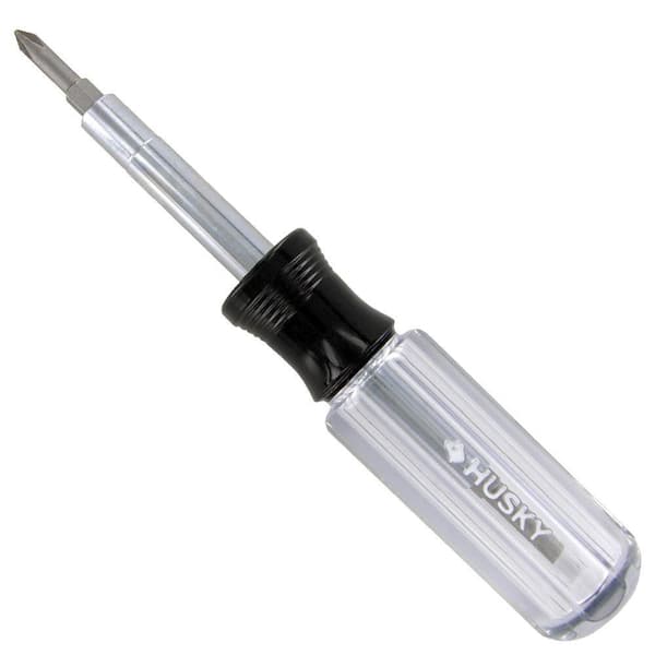 Husky 6-in-1 Reversible Screwdriver Set (4-Piece)