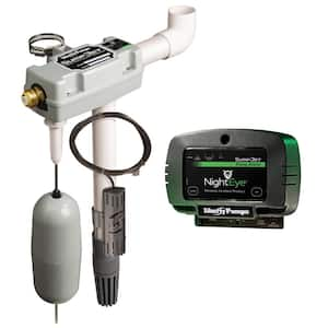 Sump Jet 660-1185 GPH Water Powered Backup Sump Pump with Wireless Enabled NightEye Alarm