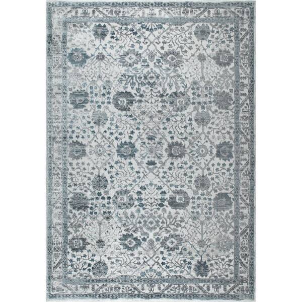 Nicole Miller Kenmare Gray/Blue 8 ft. x 10 ft. Indoor Area Rug16037