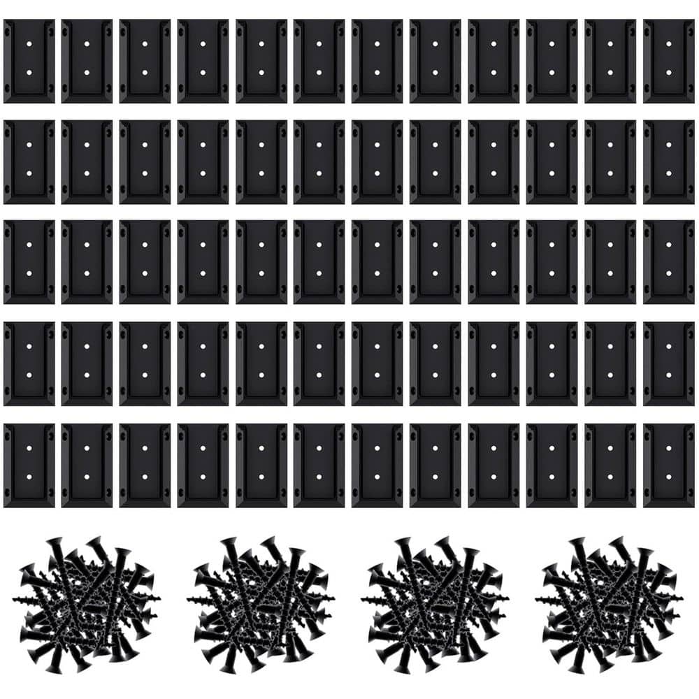 60PCS Sturdy Nylon Deck Railing Brackets for 2 x 4 Wood Post with 360 Rustproof Screws Black (-Pack) price history on PriceWatchPro