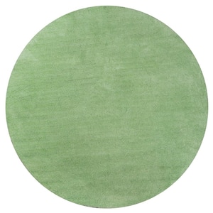 Bethany Spearmint Green 8 ft. x 8 ft. Round Area Rug