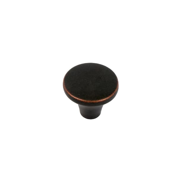 Sumner Street Home Hardware Selma 1-1/8 in. Oil Rubbed Bronze Round Cabinet Knob