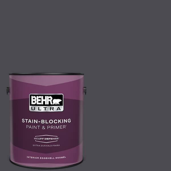 BEHR ULTRA 1 gal. #N560-7 Limo-Scene Extra Durable Eggshell Enamel Interior Paint & Primer