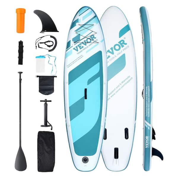 VEVOR Inflatable Stand Up Paddle Board 11ft. Sup Surf Board with Paddle ...