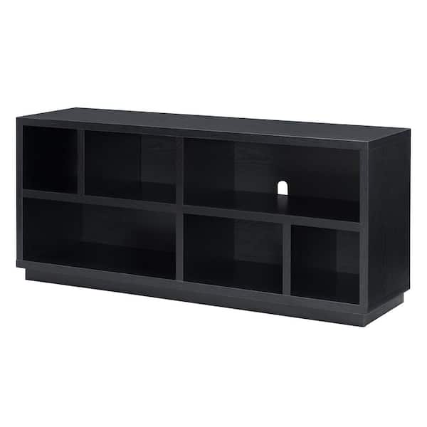 Meyer&Cross Bowman 58 in. Black Grain TV Stand