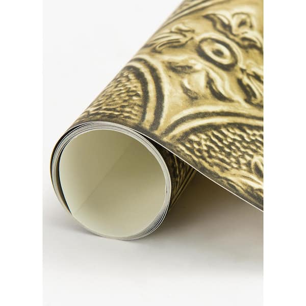 Brushed Gold Sticker Mirror Aluminum Foil Film Silver Self-Adhesive  Wallpaper