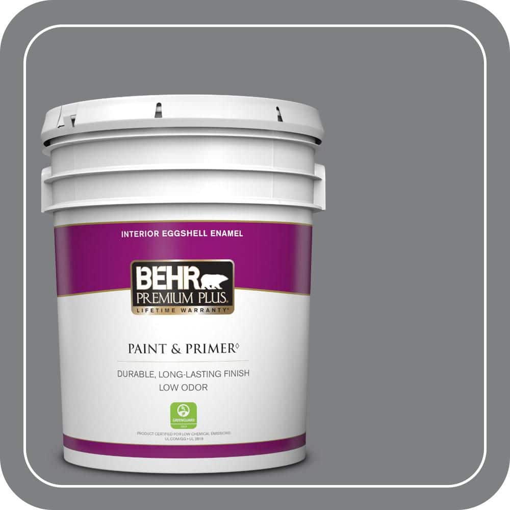 5 gal. #T12-10 Game Over Eggshell Enamel Low Odor Interior Paint & Primer price history on PriceWatchPro