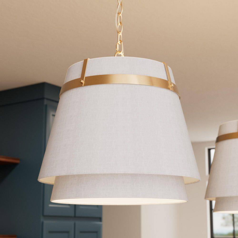 Hunter Ada Lee 1 Light Alturas Gold Cone Pendant Lighting for Kitchen price history on PriceWatchPro