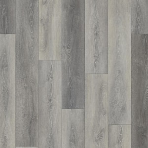 Take Home Sample - Serenade Gray 7.7 in. x 7 in Click Lock Waterproof Laminate Plank Flooring