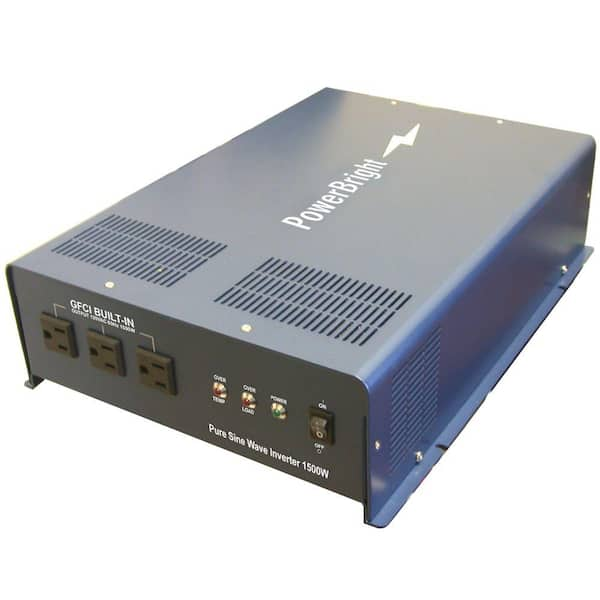 Power Bright 12-Volt DC to AC 1500-Pure Sine Inverter